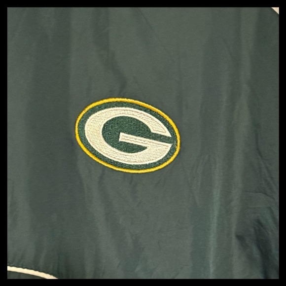 Vintage Green Bay Packers NFL SI Jacket‎ 2XL Windbreaker Coat Football - Picture 2 of 7